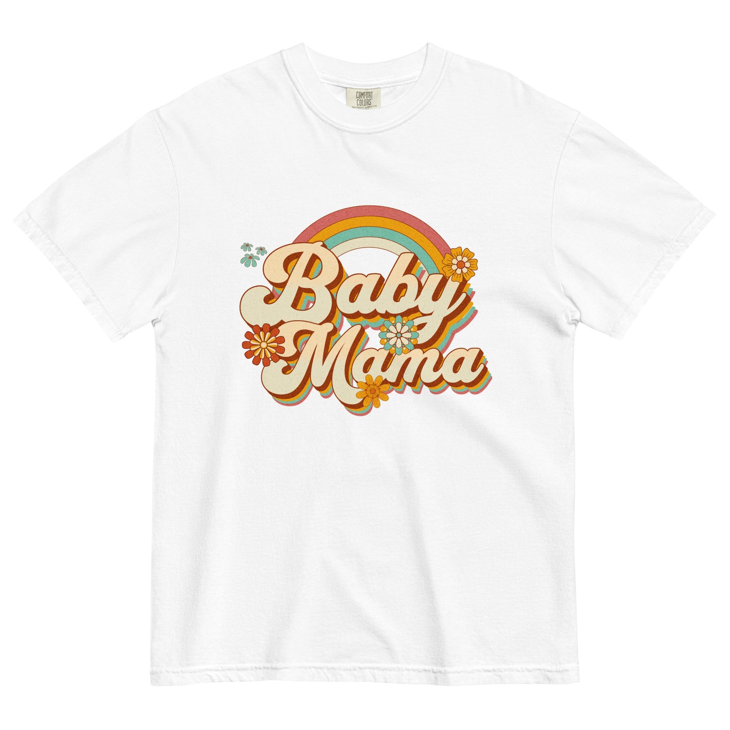 Groovy Baby Mama Mom Tee Mom Gift