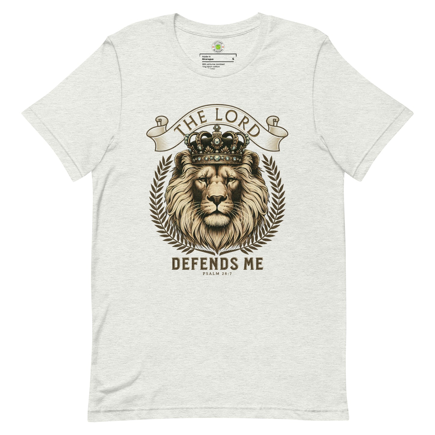 Lord Defends Lion Christian Tee