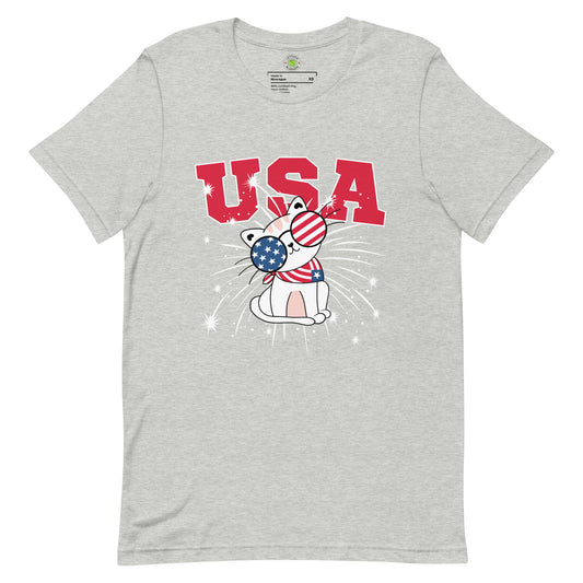 4th-Of-July-Tee-Patriotic-Cat-America-Shirts-For-Funny-USA-Tee-Cat-Lovers-Gifts