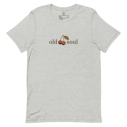 Old Soul Tee Vintage Style Cherry Aesthetic T-Shirt