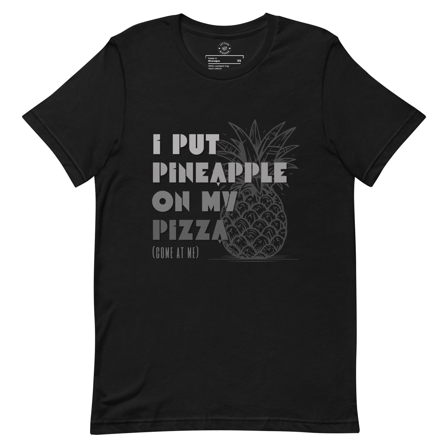 funny tee shirt for pineapple pizza fans gift for pizza lovers gag gift