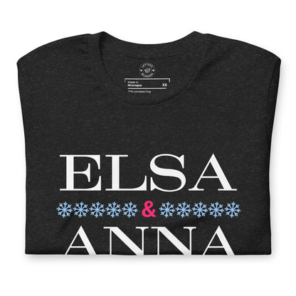 Elect Elsa & Anna Frozen Dark Tee