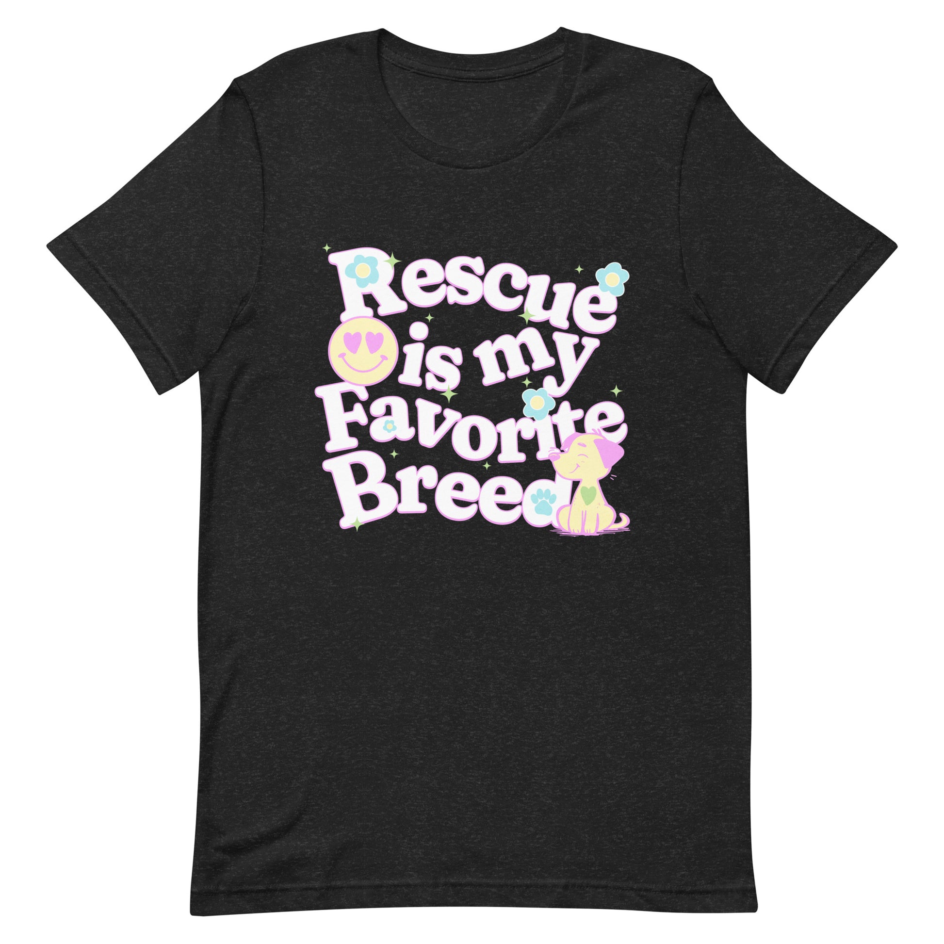 Rescue-Lover-Tee-For-Dog-Lovers-Vet-Tech-Veterinarian-Shirt-Gift-For-Pet-Adoption