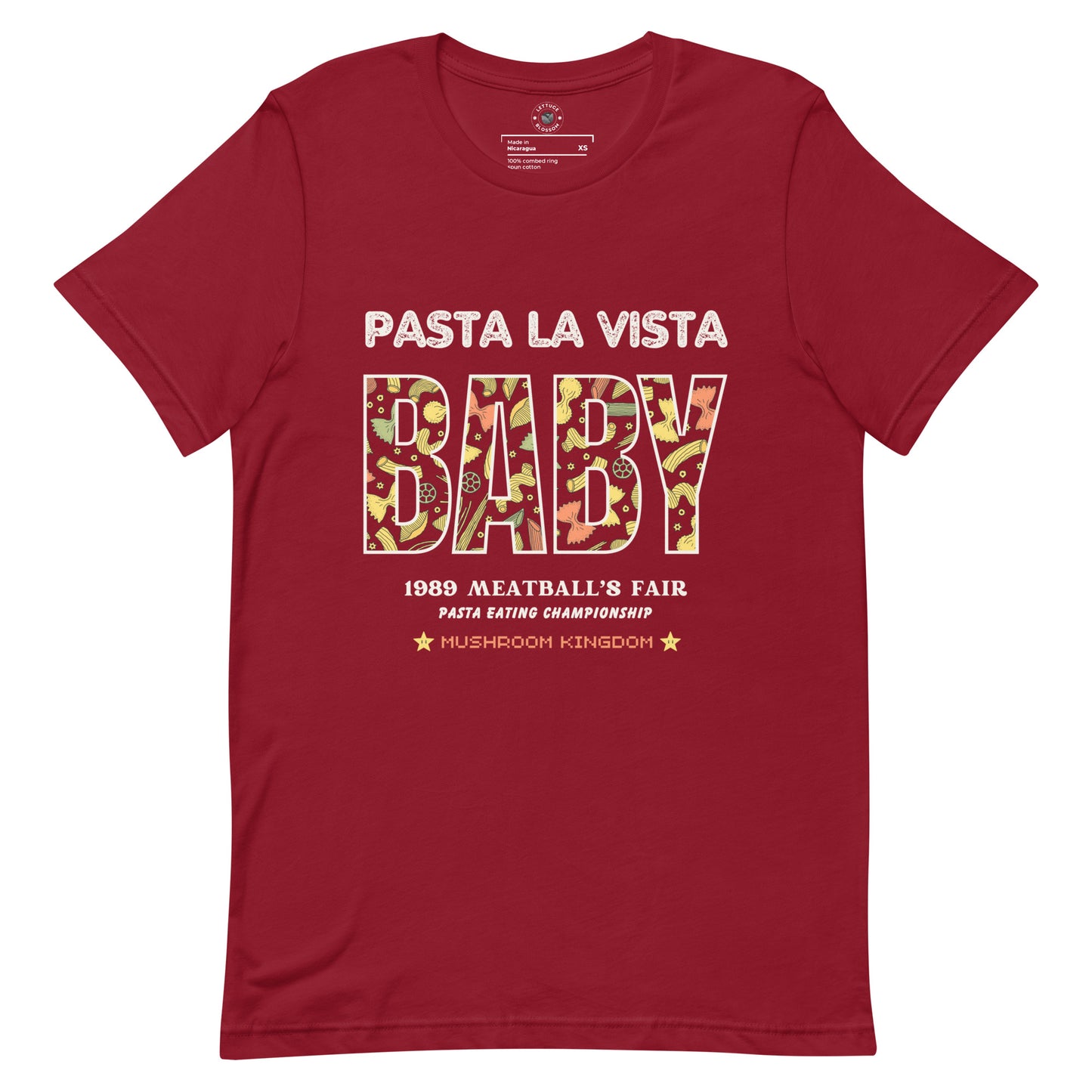 Pasta Pun Mario Brothers Tee