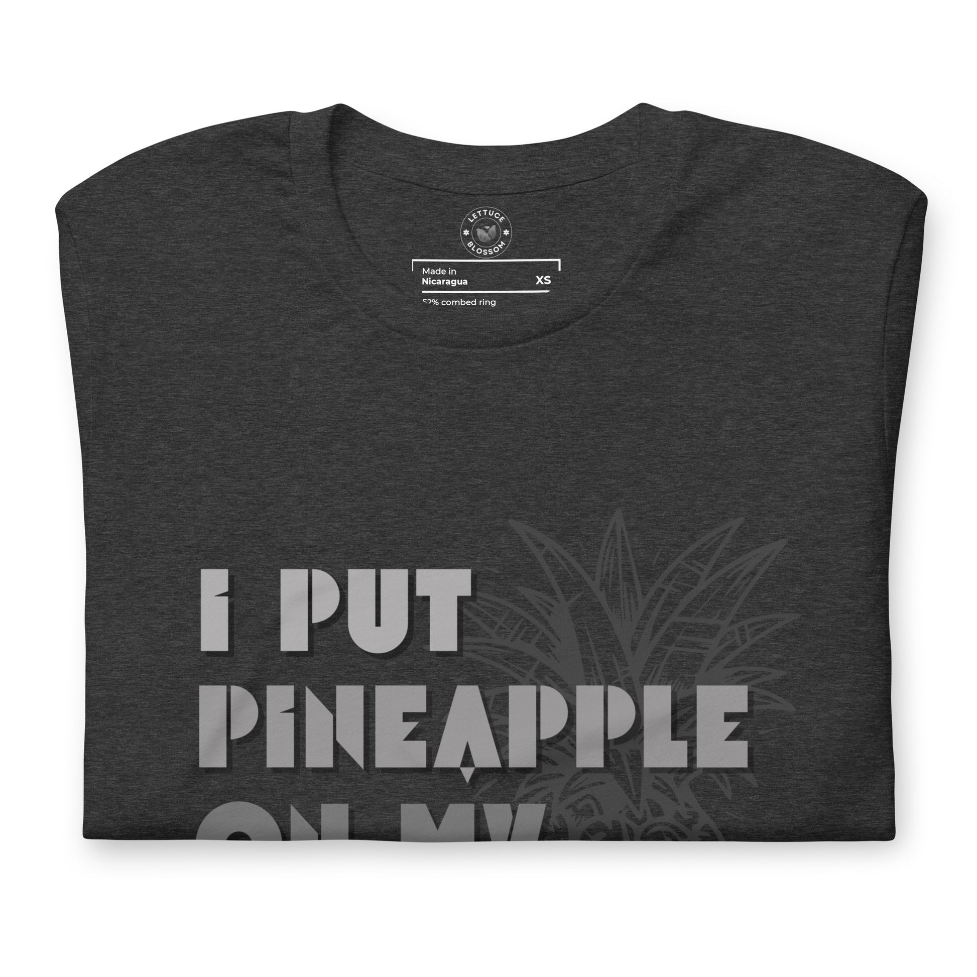 funny tee shirt for pineapple pizza fans gift for pizza lovers gag gift