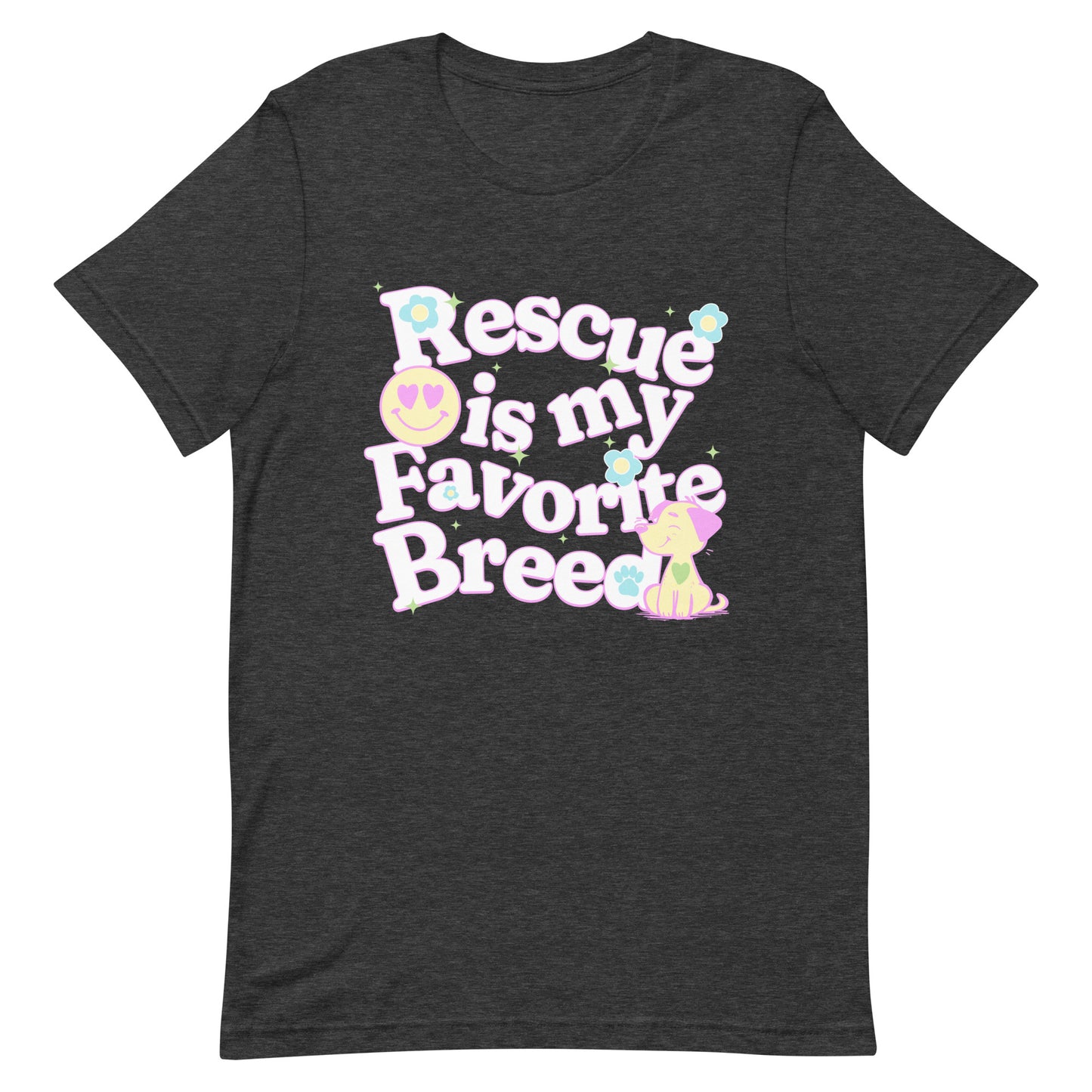 Rescue-Lover-Tee-For-Dog-Lovers-Vet-Tech-Veterinarian-Shirt-Gift-For-Pet-Adoption