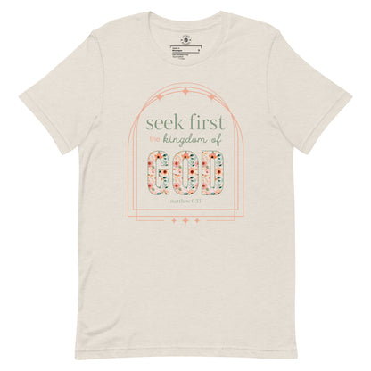 Seek First Christian Tee