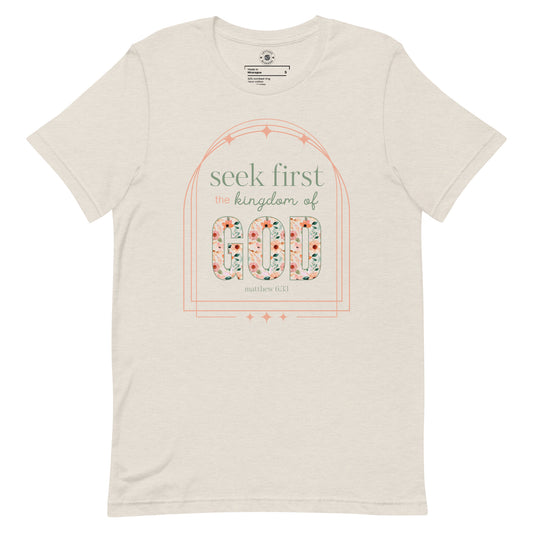 Seek First Christian Tee