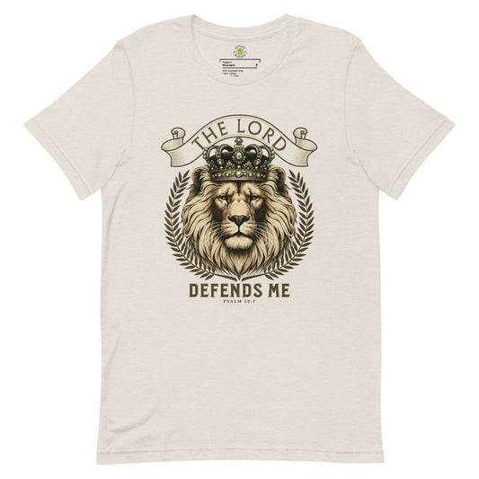 Lord Defends Lion Christian Tee