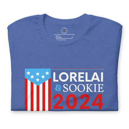 Elect Lorelai & Sookie Gilmore Girls Dark Tee