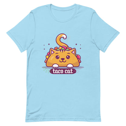 Taco Cat Wordplay Palindrome Tee