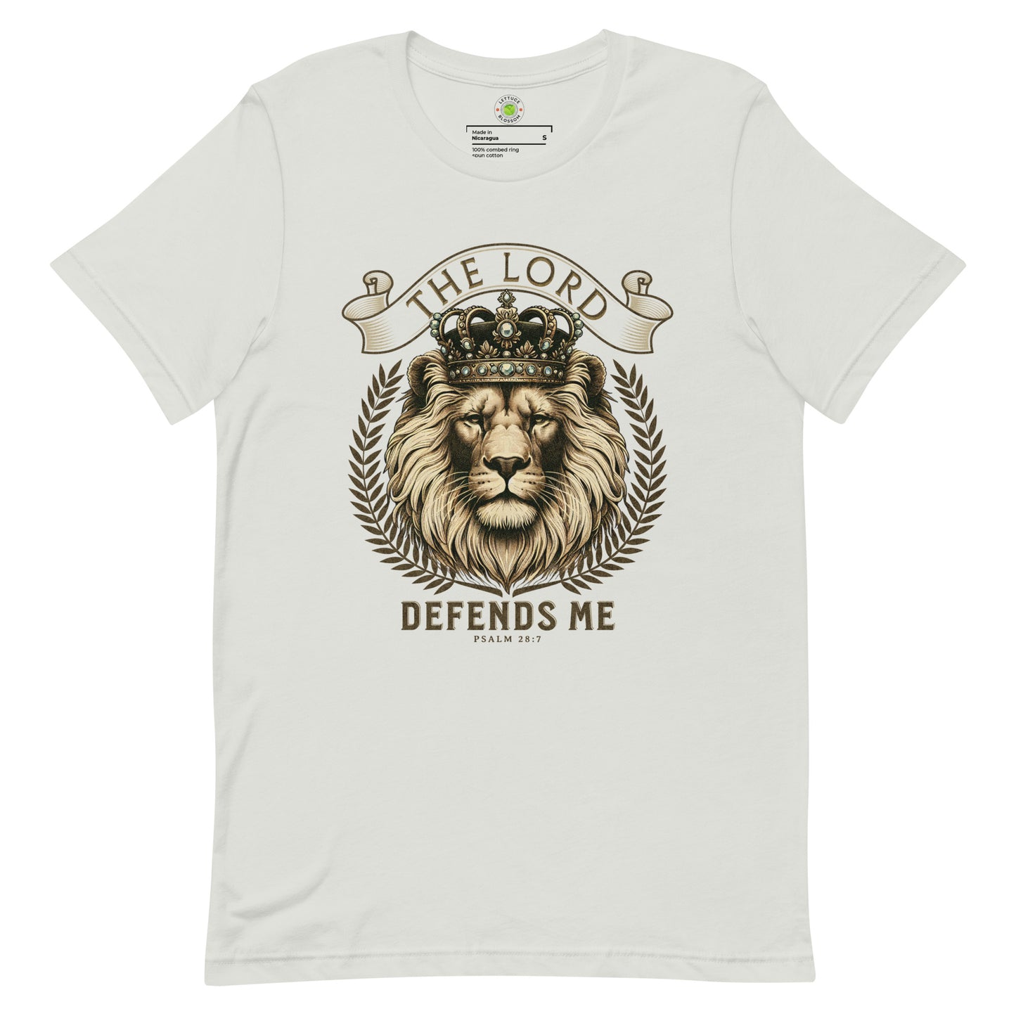 Lord Defends Lion Christian Tee