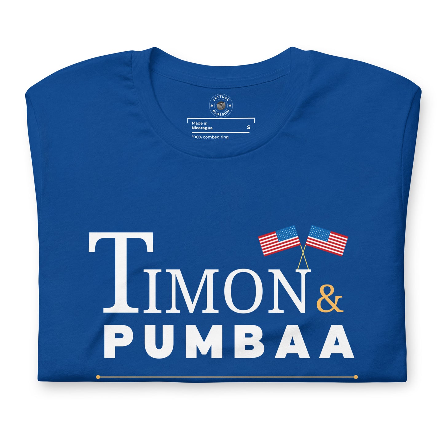 Elect Timon & Pumbaa Lion King Dark Tee