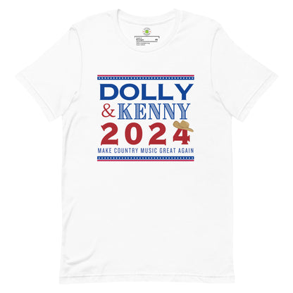 Kenny & Dolly Tee Dolly & Kenny Tee Funny Election Tee Cute Tee Shirts