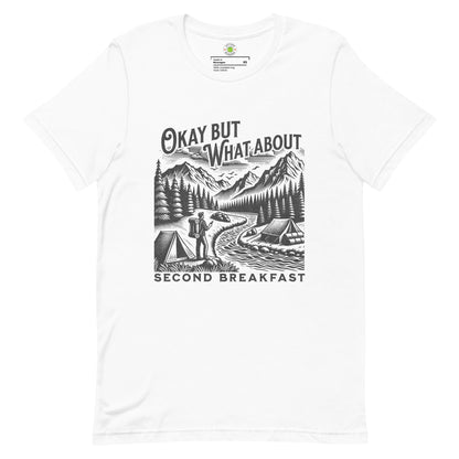 2nd Breakfast Hiking Camping Tee For The Hobbit Fans Funny Hiking Tee