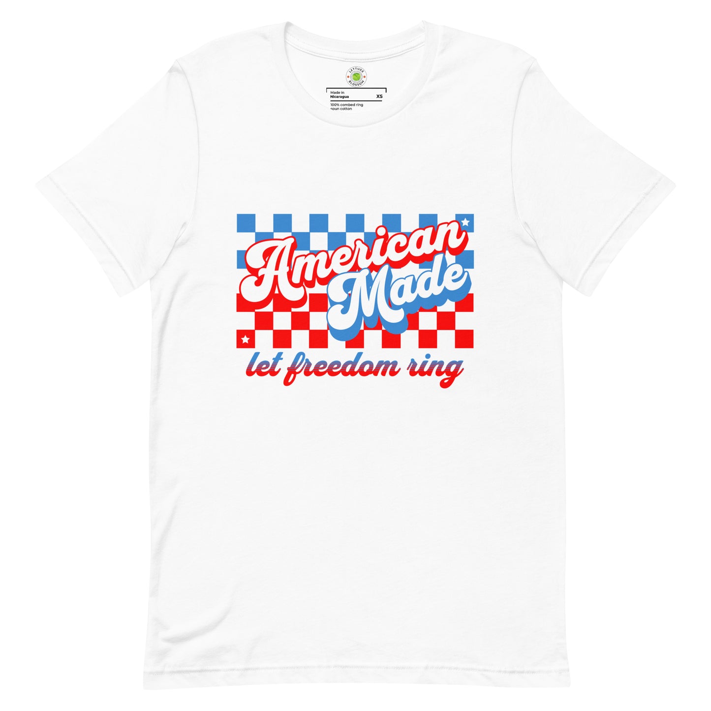 4th of July Tee USA patriotic shirt america retro tshirt