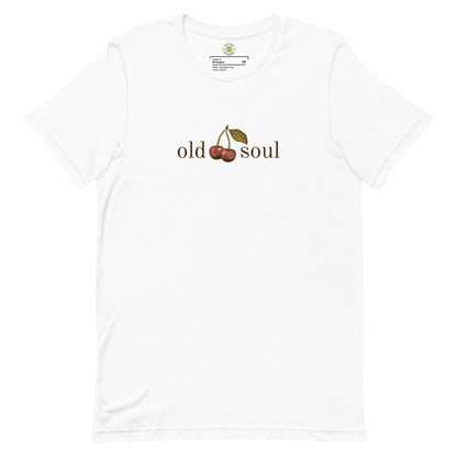 Old Soul Tee Vintage Style Cherry Aesthetic T-Shirt