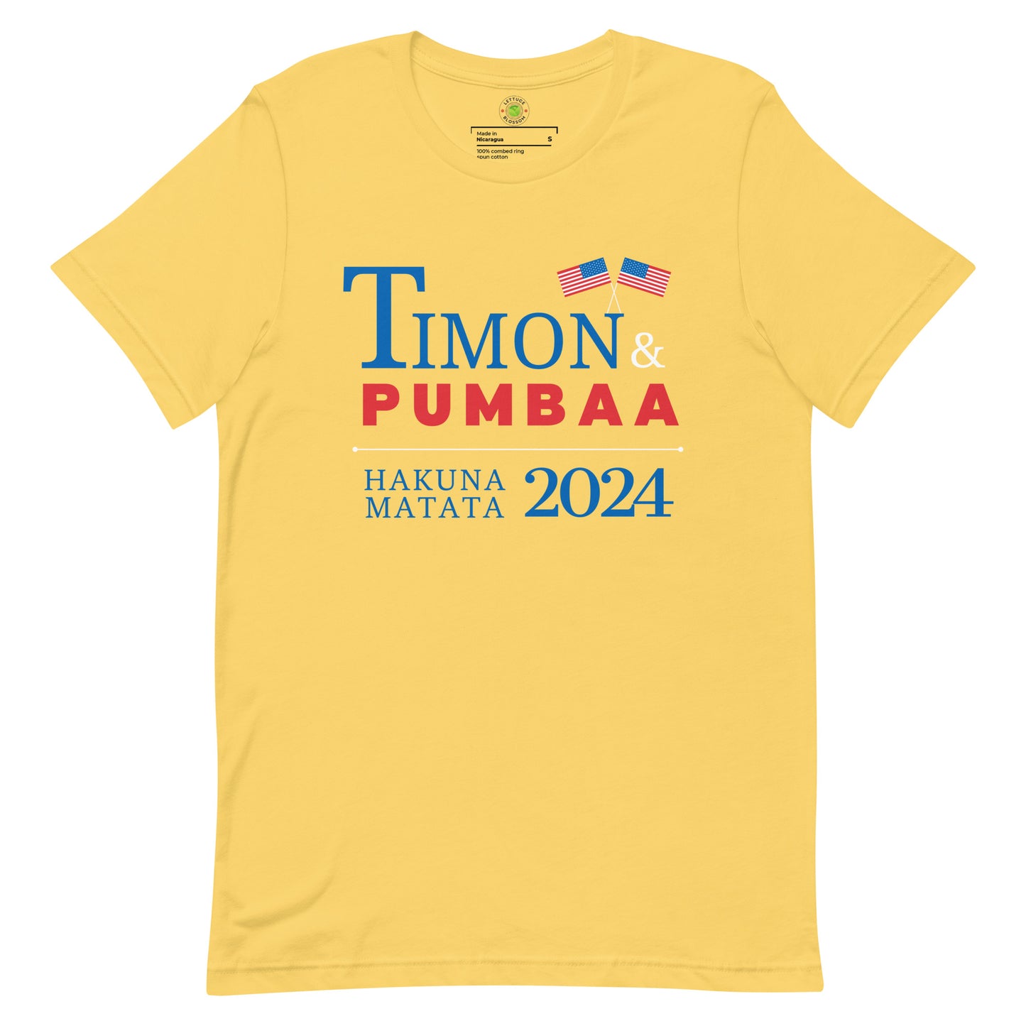 Elect Timon & Pumbaa Lion King Light Tee