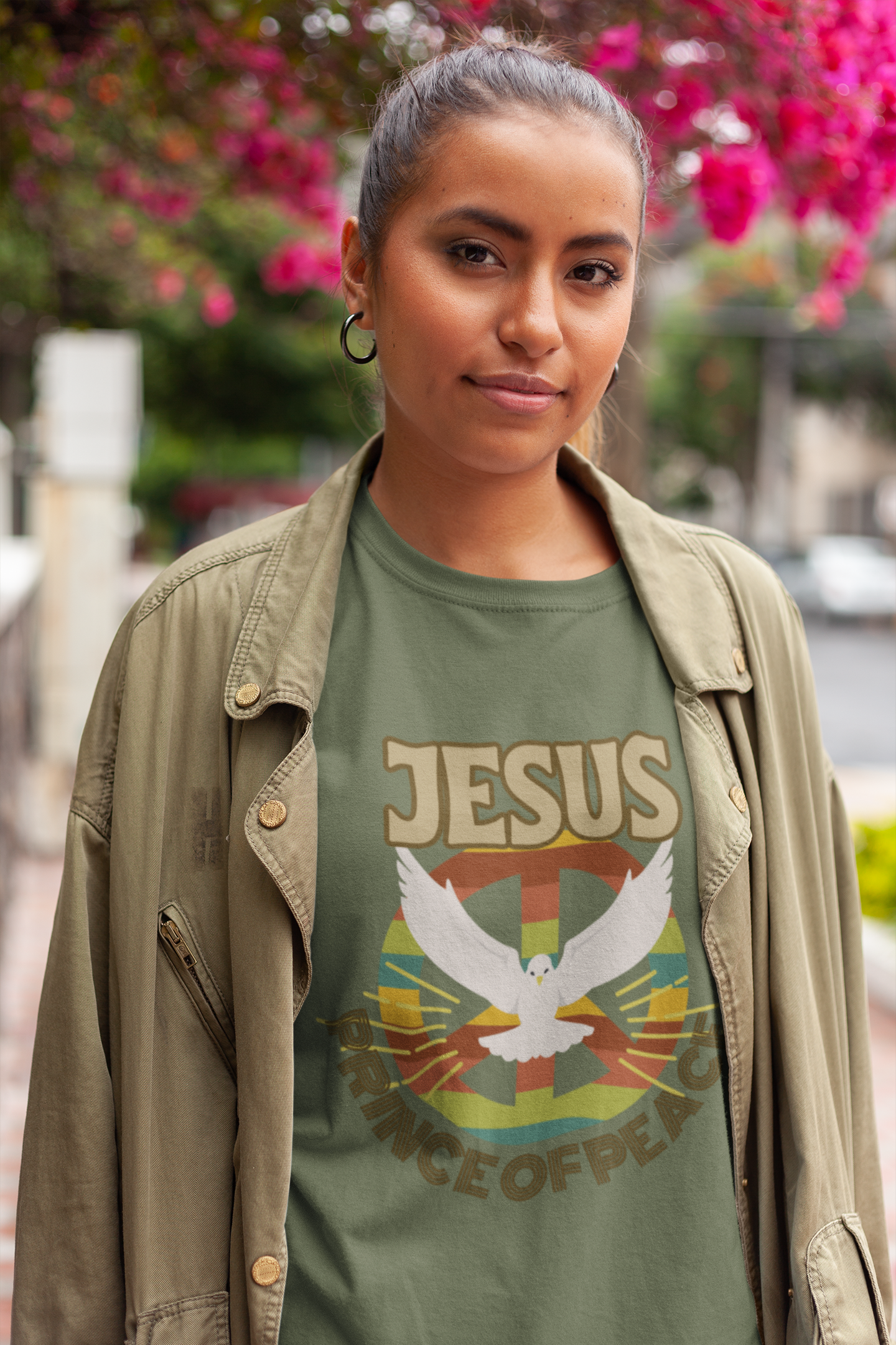 Jesus Christian Tee Gift For Christian Graphic Tee Prince of Peace Isaiah 9:6