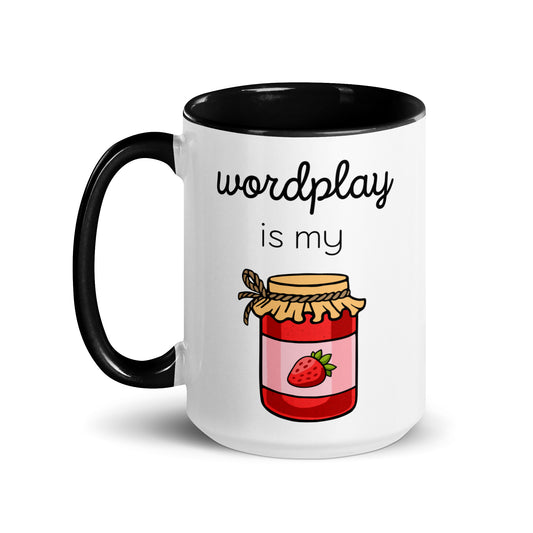 Word Play Jam Mug