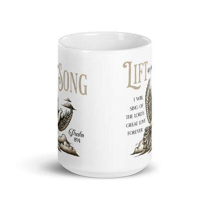 Lift Your Song Christian Mug Psalm 89:1