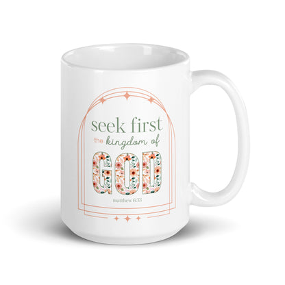 Seek First Mug