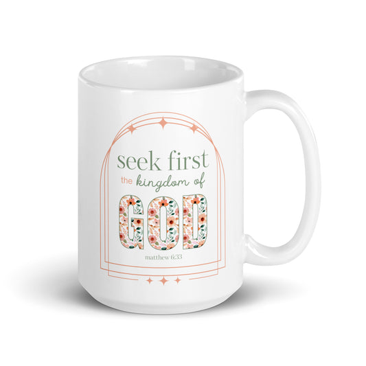 Seek First Mug