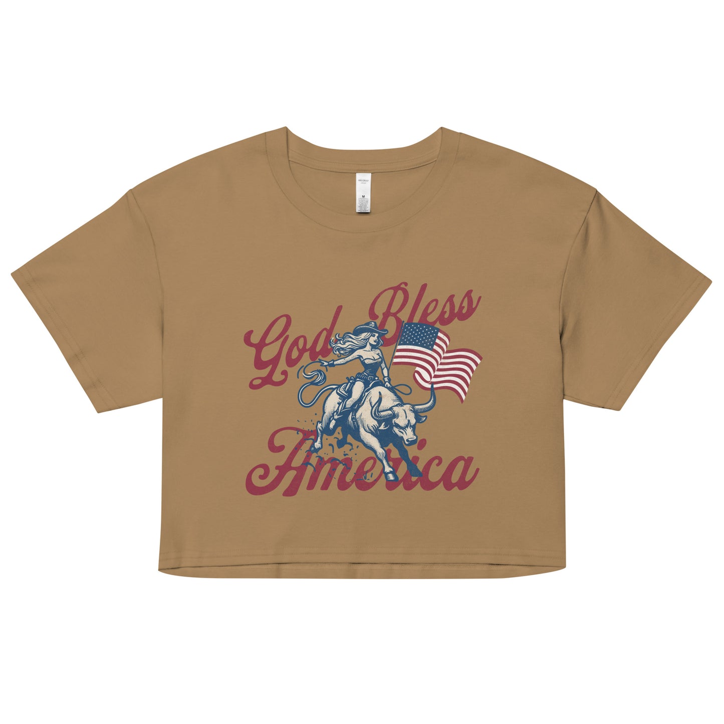 4th-Of-July-Crop-Top-Patriotic-Cowgirl-Western-Shirts-For-USA-Tee-America-Yee-Haw-Shirt-USA-Gift